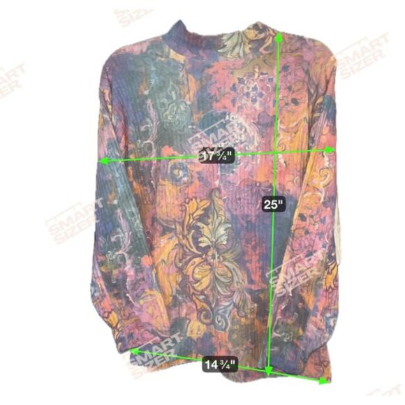 Size Large (?) Abstract Tattoo Style Sweater - Picture 2 of 2